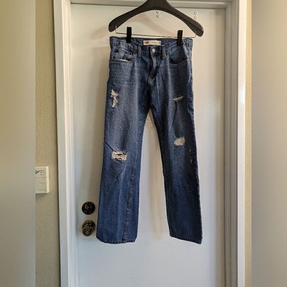 Levi's distressed jeans size 18. 29*29 - Picture 1 of 7